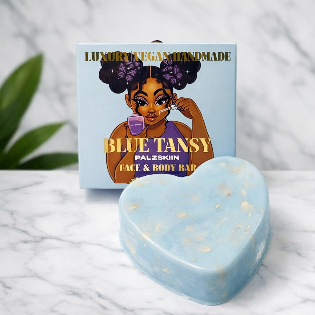 Blue tansy facial set