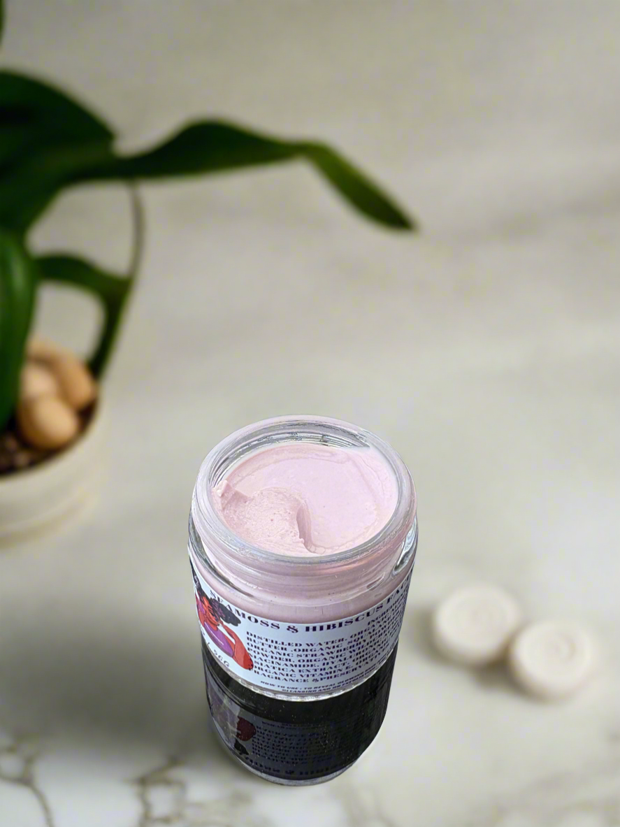 Hibiscus & sea moss face moisturizer