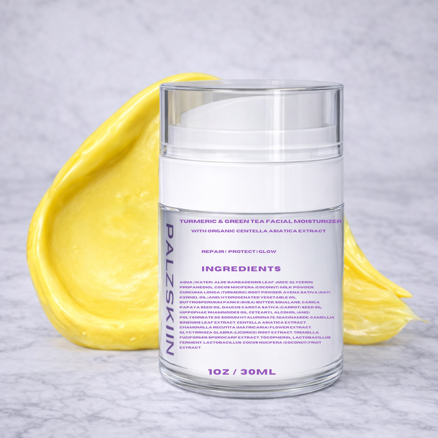 Turmeric & Green Tea moisturizer
