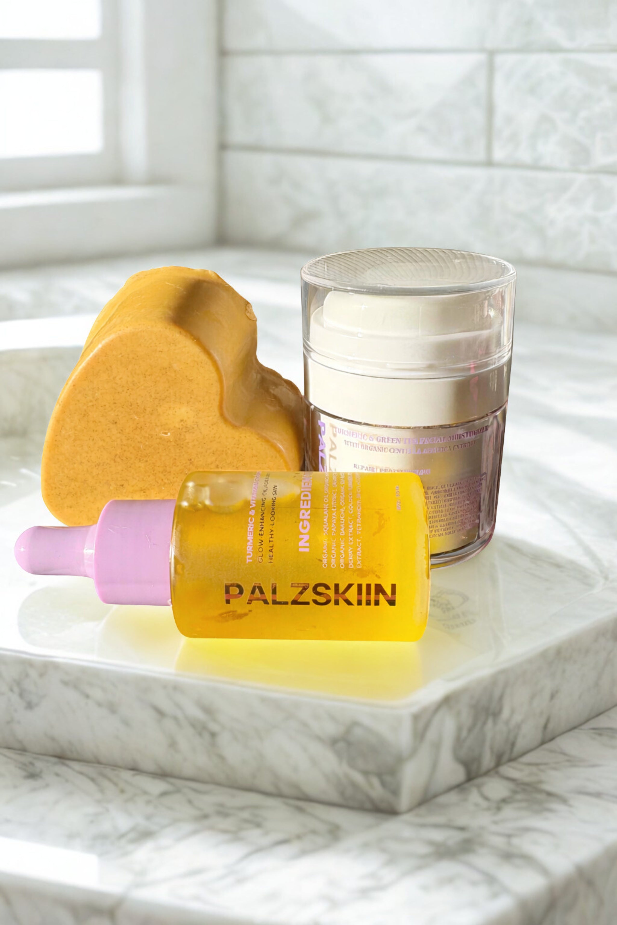 Turmeric facial set – PAL CANDLEZ