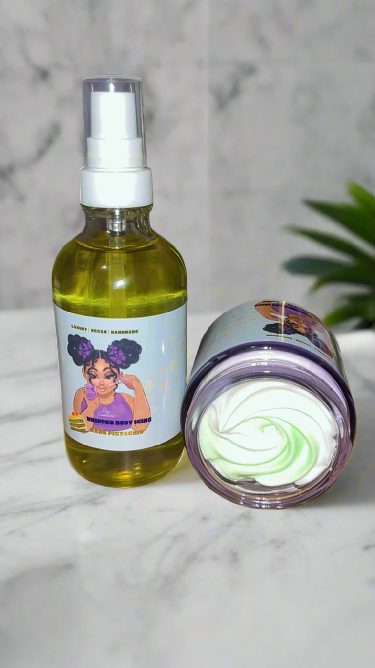 Whipped Body butter & body oil combo