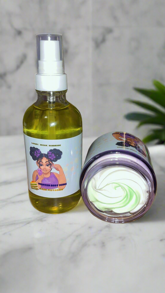 Whipped Body butter & body oil combo