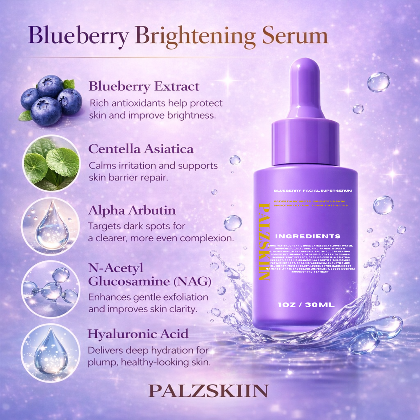 Blueberry facial  Serum