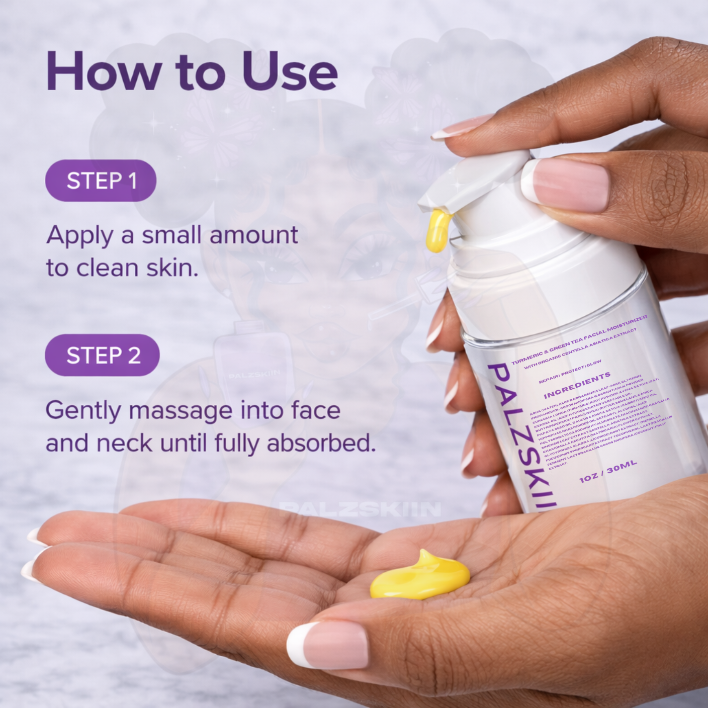 Turmeric & Green Tea moisturizer