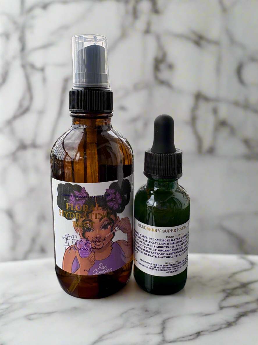 Face mist & face serum combo