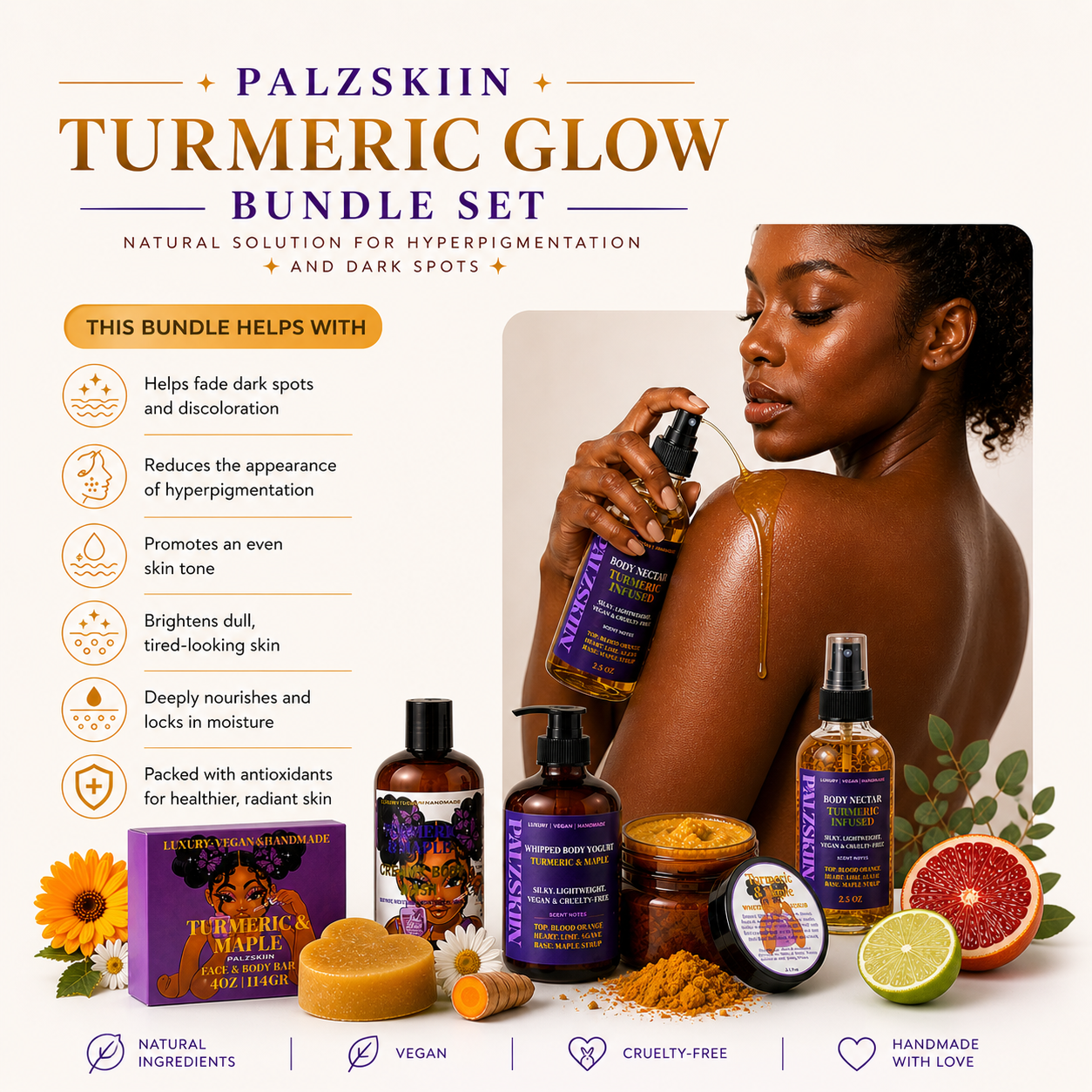 Turmeric Glow BODY  Bundle