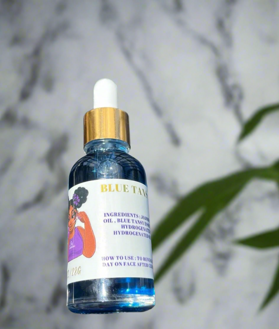 Blue tansy Infused Facial Oil  & Moisturizer Bundle