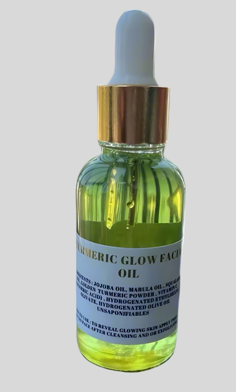 Turmeric infused facial oil