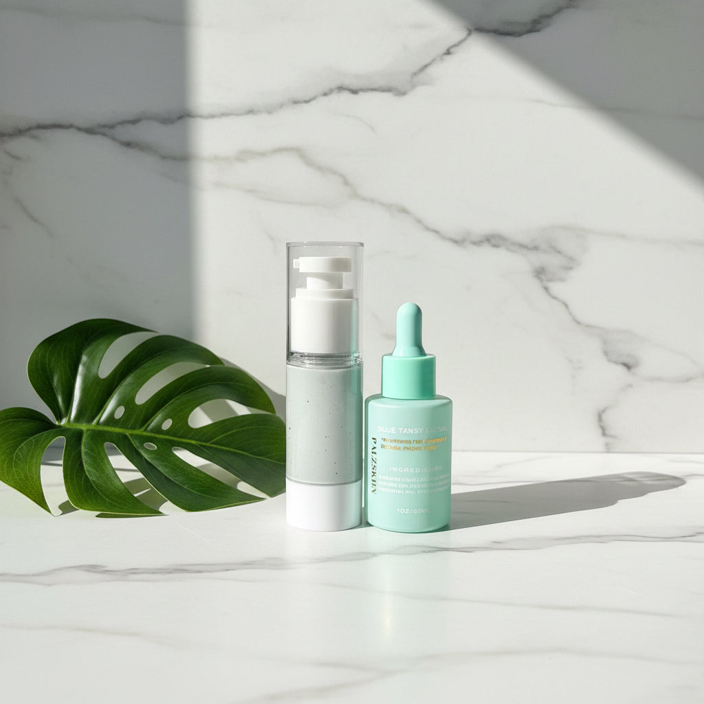 Blue tansy facial set